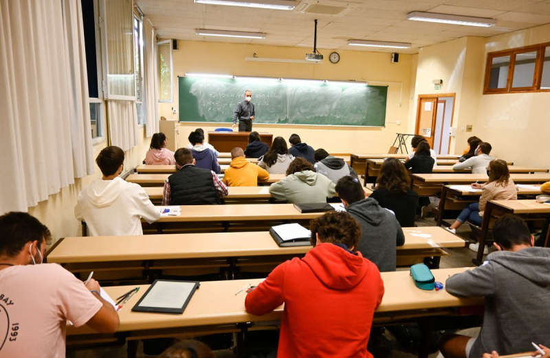 Alumnos en el Aula